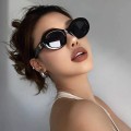 潮款猫眼墨镜